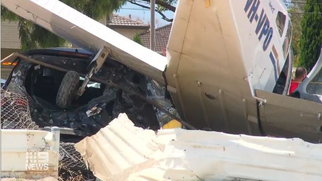 Thankfully, no one was injured. Picture: 9 NEWS,