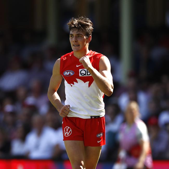 Swans academy graduate Errol Gulden took out the Round 1 nomination. Picture: Getty Images