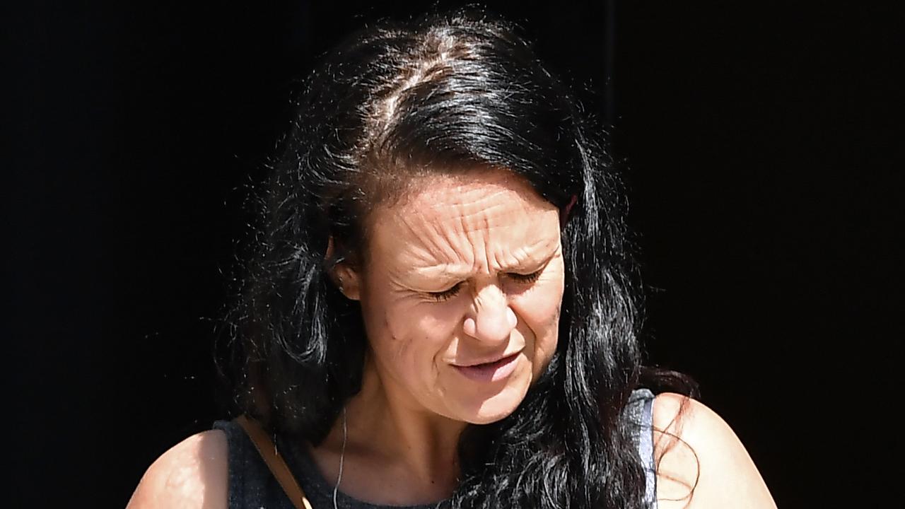 Kirsty Peta Towns leaves Maroochydore Court House. Picture: Patrick Woods.