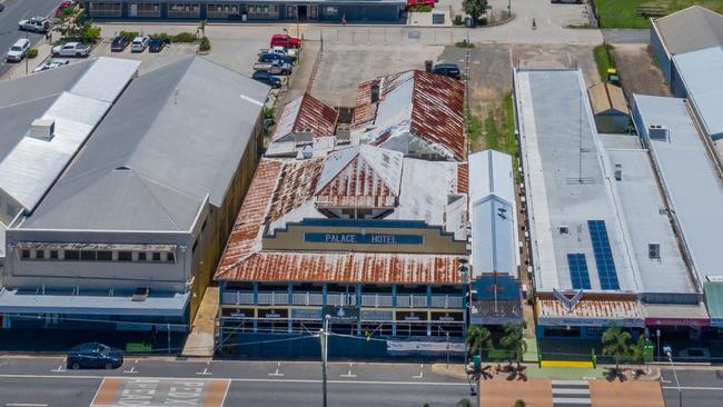 The Palace Hotel (centre building) in Proserpine, which was just sold. Picture: PRD Whitsunday