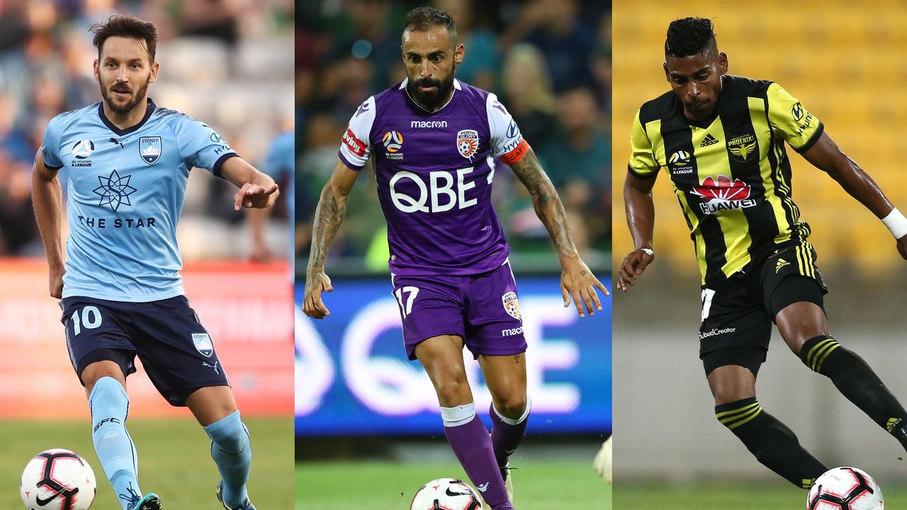 A-League's best: There's a three-way tie at the top.