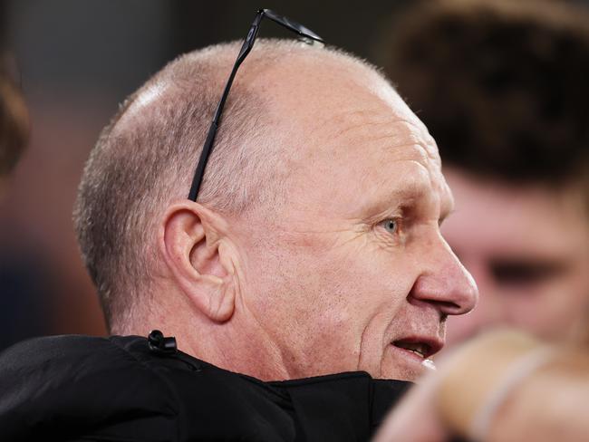 Ken Hinkley admits he made a mistake in allowing Connor Rozee to play. Picture: Getty Images