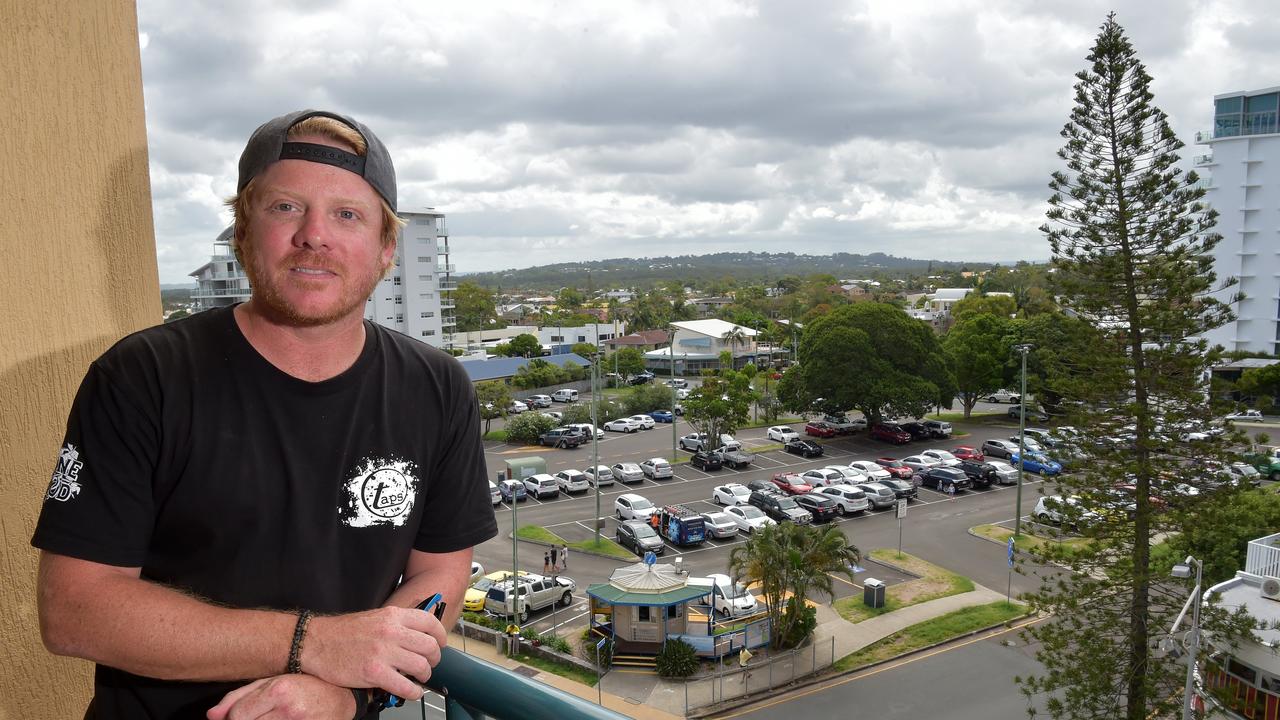 Taps owner Steve Barber is looking forward to the finished product for the Brisbane Road carpark redevelopment.