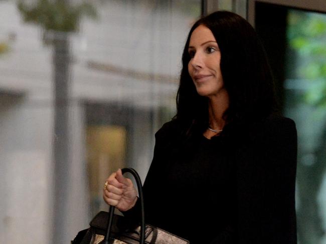 Jennifer Cruz Cole gave evidence at the Melbourne Magistrates' Court during the committal. Picture: NCA NewsWire / Andrew Henshaw