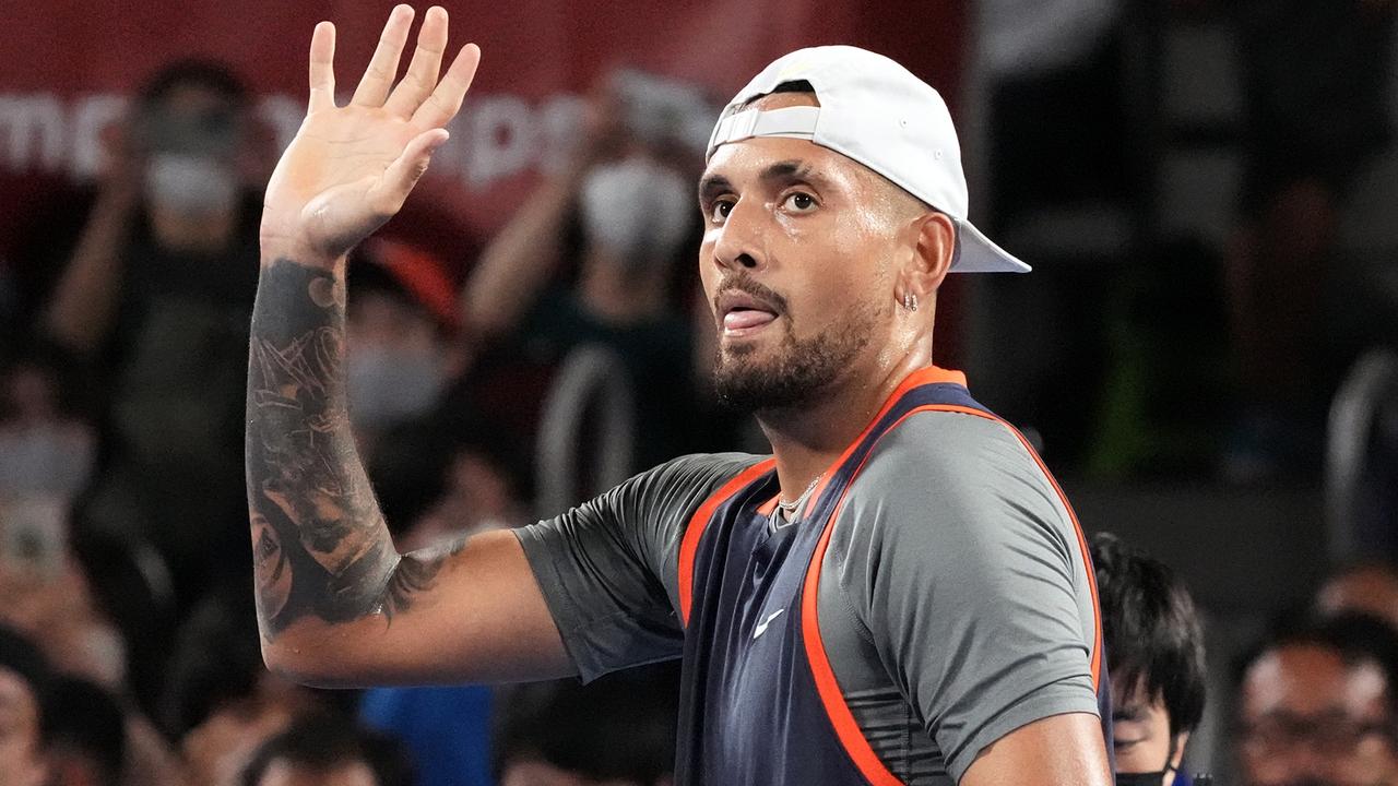 The form has continued for Kyrgios. Photo by Koji Watanabe/Getty Images