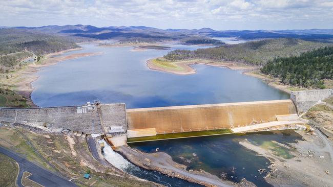 The Paradise Dam at Coringa near Bundaberg. Picture: John Wilson