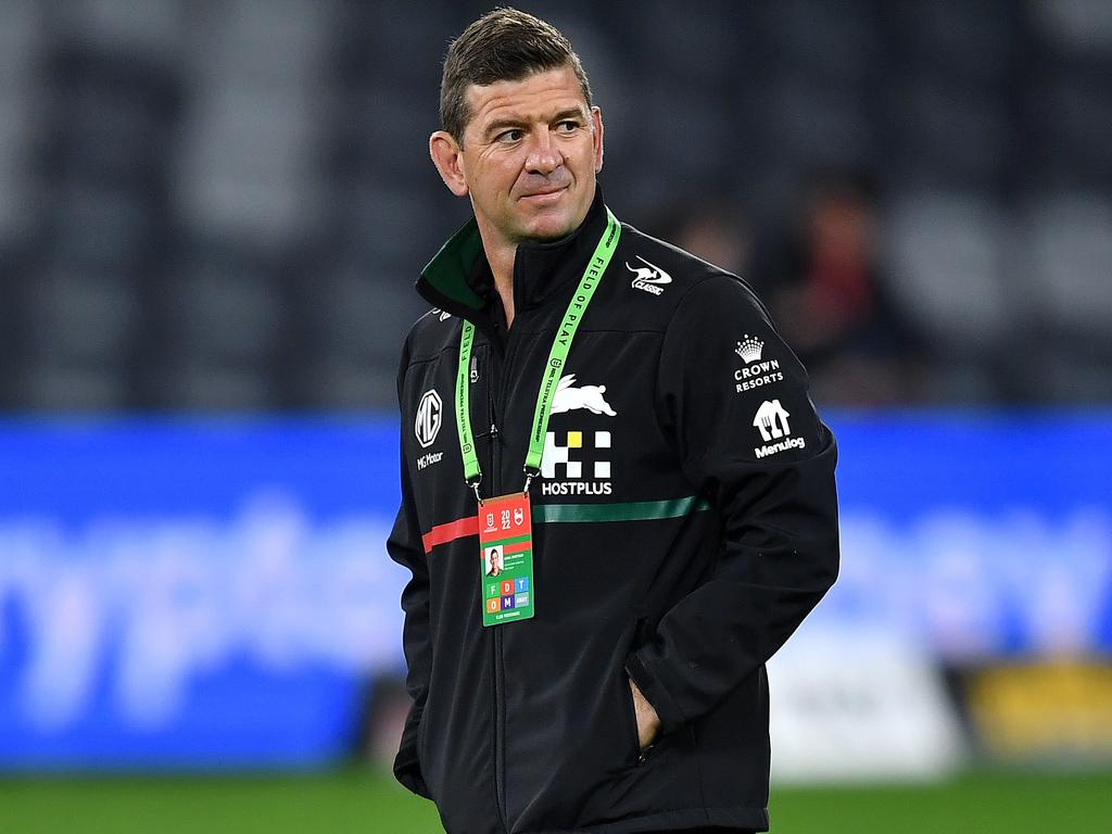 NRL 2022 RD22 PARRAMATTA EELS V SOUTH SYDNEY RABBITOHS - JASON DEMETRIOU COACH