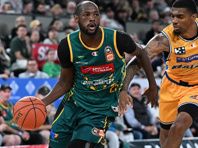 Milton Doyle led the JackJumpers to their first win of the season. Picture: Steve Bell/Getty Images