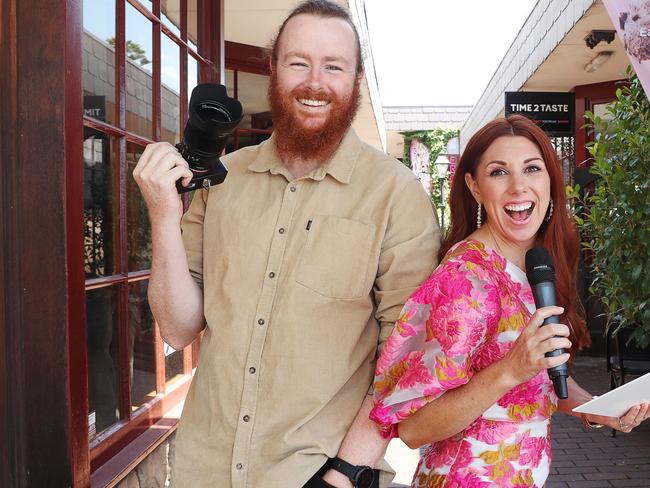 Big Love Elopements co-owners Jake Hogan and Jessie Walsdorf. Picture: Alan Barber