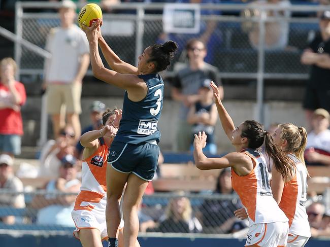 Darcy Vescio has been one of the AFLW’s best so far, but is impressed by what’s coming next.