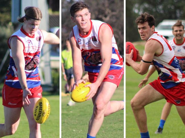 Wollongong Bulldogs (left to right) Callum Burns, Josh Thomas &amp; Eddie Keogh. Photos: Emily Croft-Sharp | Crofty Photography