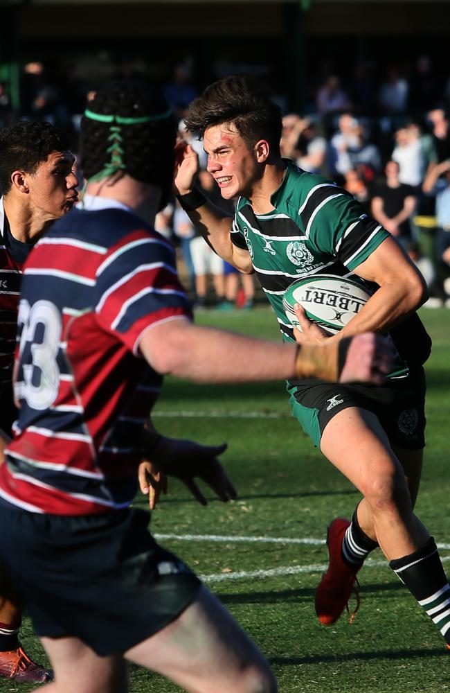 GPS Rugby: Brisbane Boys' College v The Southport School at BBC Saturday 24th August 2019. (AAP Image - Richard Waugh)