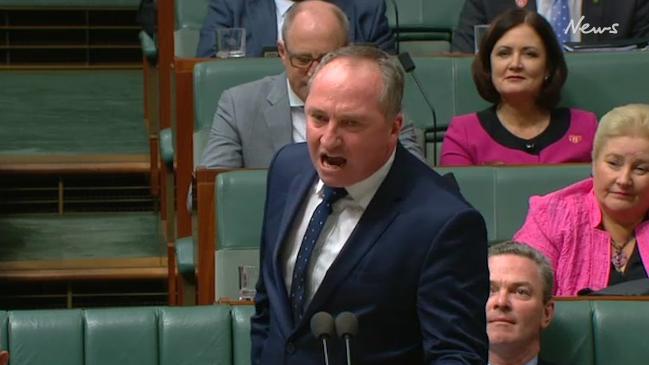 Barnaby Joyce comes out swinging at Labor