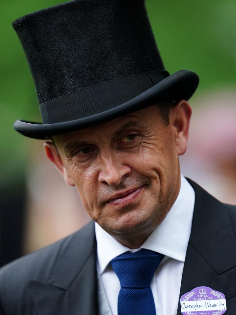 Chris Waller, pictured during day five of Royal Ascot at Ascot Racecourse, was in frequent contact with the Queen. Picture: David Davies/Getty