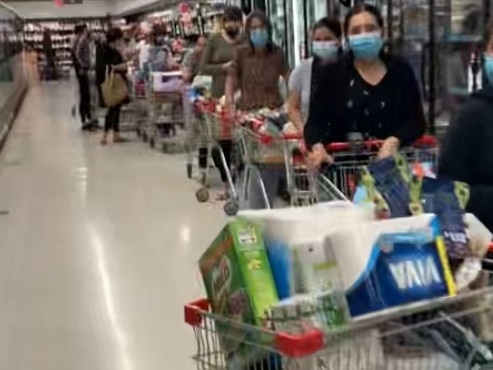 It’s happening again: Shoppers let loose on toilet paper aisle