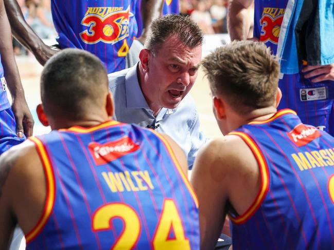 Adelaide interim Scott Ninnis has his admirers among 36ers’ legends. Picture: Getty Images