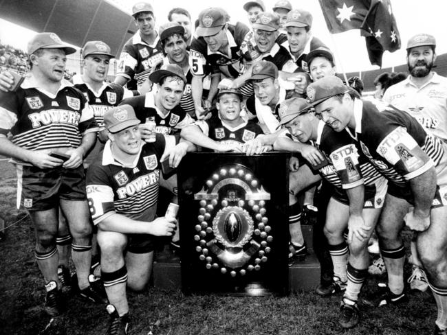 Brisbane Broncos on X: FLASHBACK: This week we throw back to 1992 as Alfie  and the Broncos gear up for the Grand Final against St George    / X