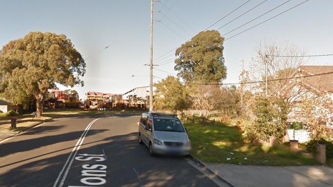 Police said a man was stabbed on Mons St, Condell Park on October 24. Picture: Google maps