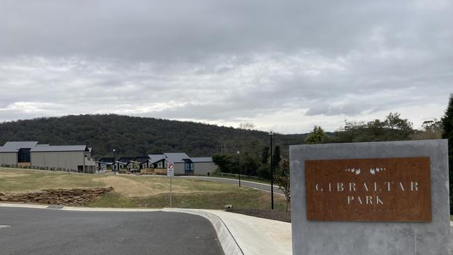 Gibraltar Park retirement community on Old Bowral Rd, Bowral. The site was to be subdivided to create an adjacent nursing home.