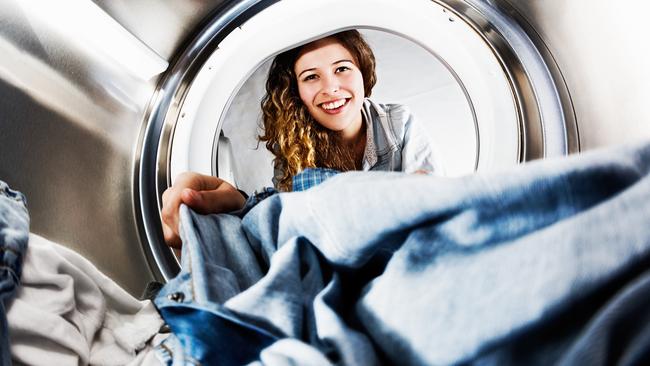 Drying clothes in a dryer on a sunny day costs $4.6billion annually. Yikes. Picture: iStock