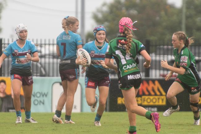 Mackay Cutters vs Townsville Blackhawks Harvey Norman U17's Saturday 22 February 2025 Picture:Michaela Harlow
