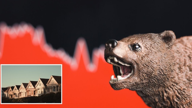 The hidden bear market influences property prices.