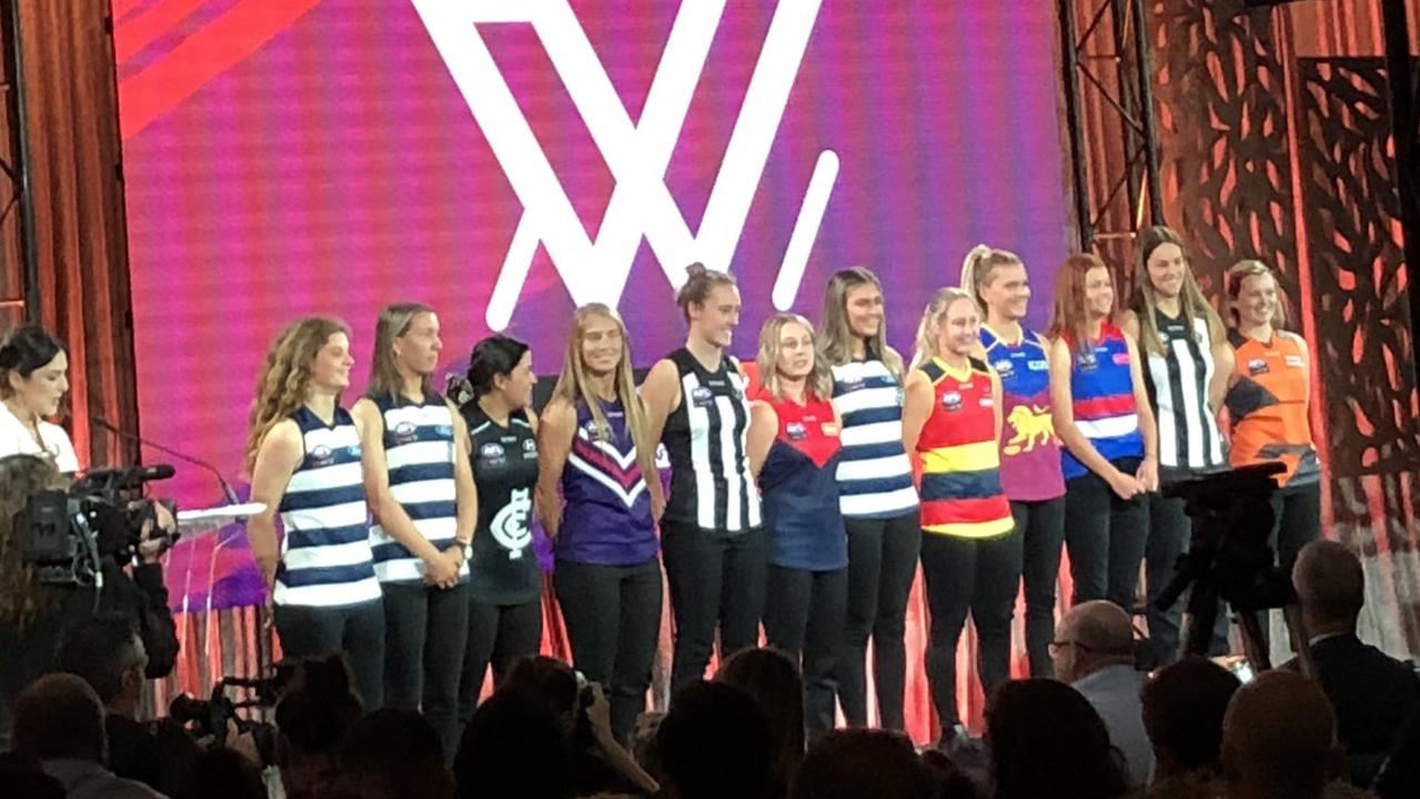 The top 12 of the 2018 AFLW draft.