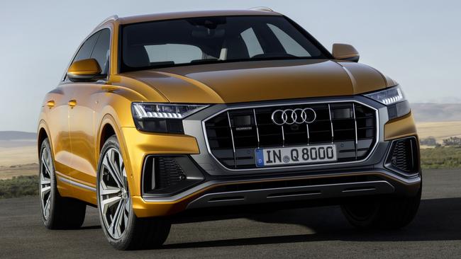 Photos of the 2018 Audi Q8 (overseas model shown)