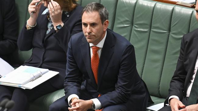 Treasurer Jim Chalmers says he takes ‘responsibility for (the government’s) part of the fight against inflation’. Picture: NewsWire / Martin Ollman