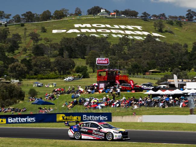 BATHURST, AUSTRALIA - DECEMBER 03: (EDITORS NOTE: A polarizing filter was used for this image.) Will Brown drives the #9 Holden Commodore ZB during qualifying for the Bathurst 1000 which is part of the 2021 Supercars Championship, at Mount Panorama, on December 03, 2021 in Bathurst, Australia. (Photo by Daniel Kalisz/Getty Images)