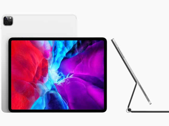 Apple iPad Pro 2020 with a magic keyboard