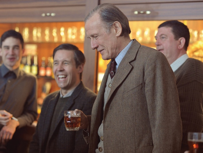“I really think this is one of the greatest scripts I have ever read in my life” ... Bill Nighy (Cliff) with Paddy Considine (Dai) stars in Matthew Warchus’ movie Pride.