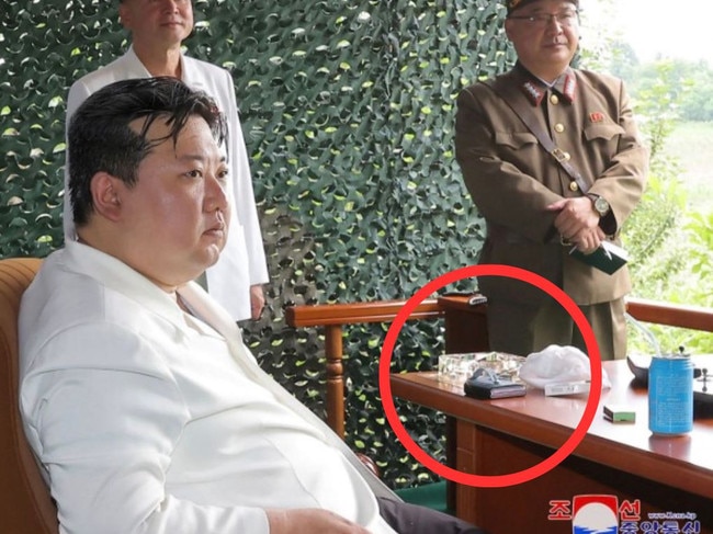 When North Korean leader Kim Jong Un guided the launch of his country’s newest and most powerful ballistic missile this week, a shiny gadget lay on his table: a foldable smartphone.