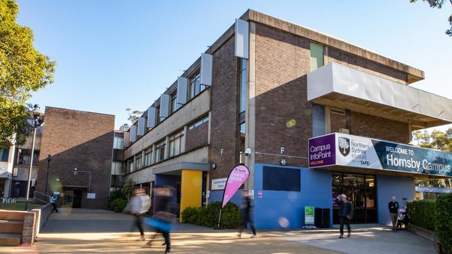 Hornsby TAFE, which Hornsby MP Matt Kean has flagged as the potential site for a future coeducational school for Hornsby. (AAP Image / Julian Andrews).