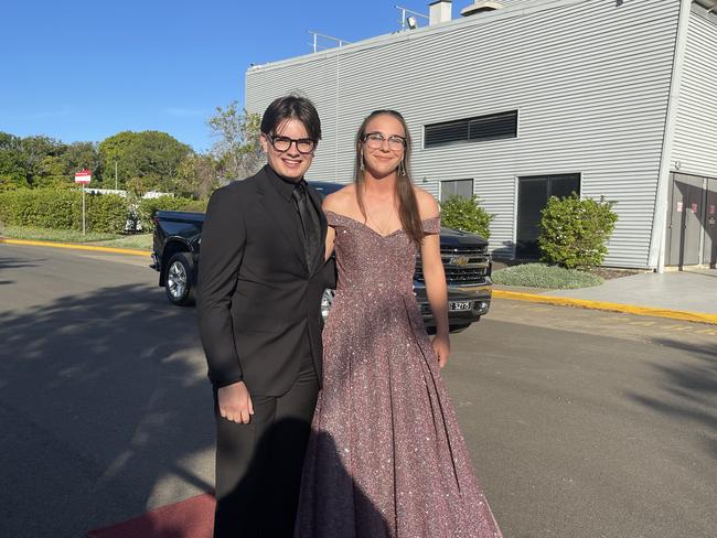 The students have a ball at the Riverside Christian College formal.