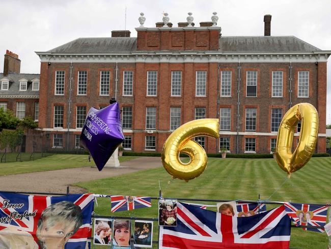 The Duchess of Cambridge will be inside these Kensington Palace walls until she gets the Covid all clear. Picture: Matrix