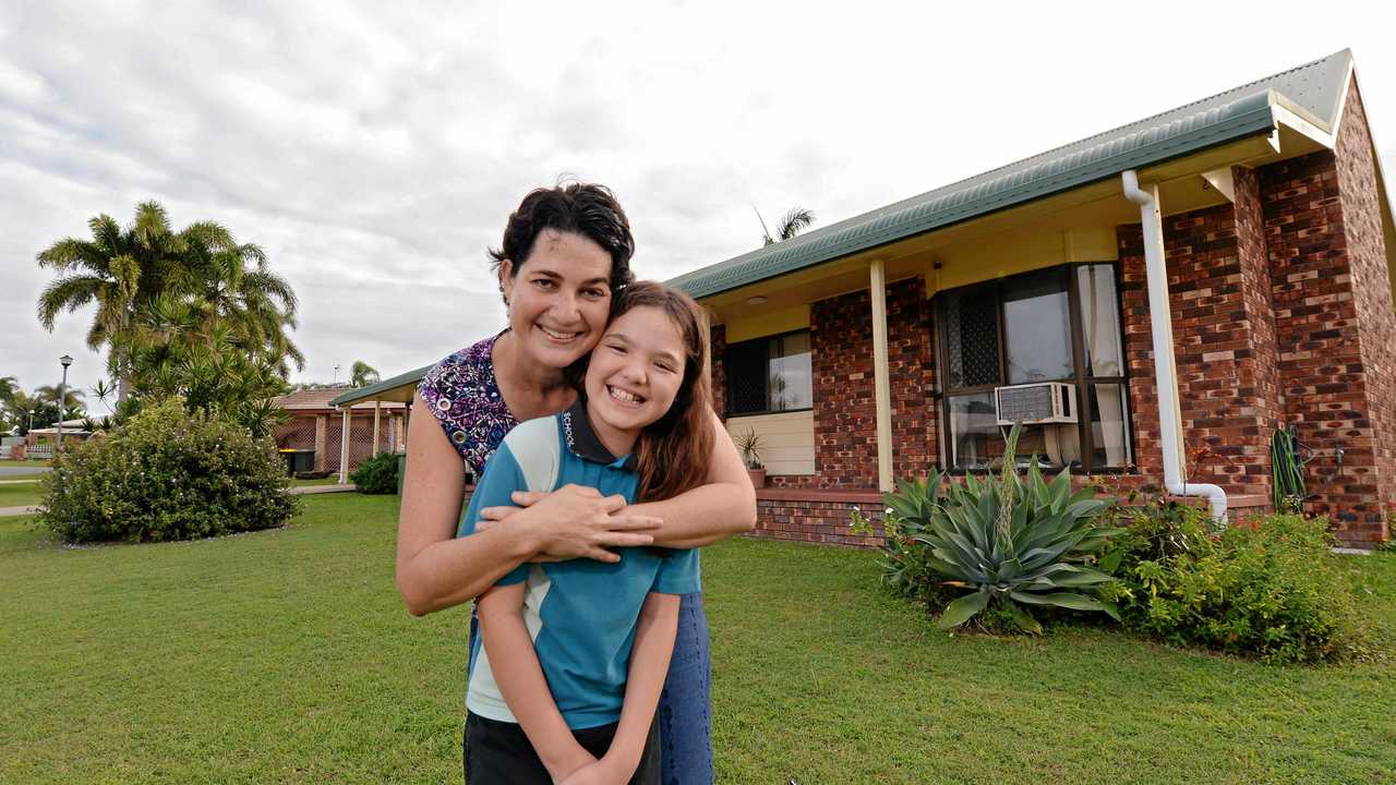 Beaconsfield is a popular suburb for families. Alison Cash with daughter Georgia Cash. Picture: Stuart Quinn