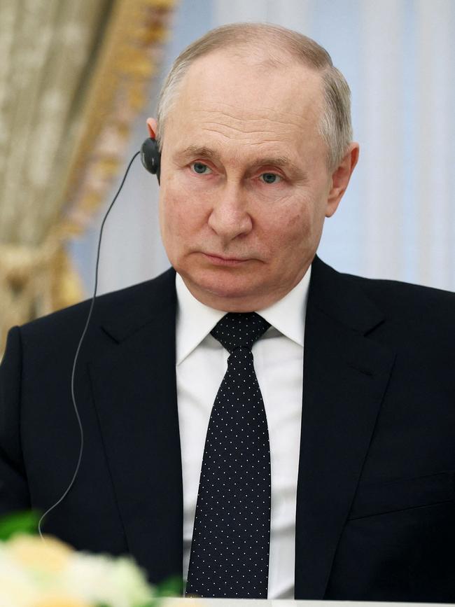 Russia’s President Vladimir Putin. Picture: AFP