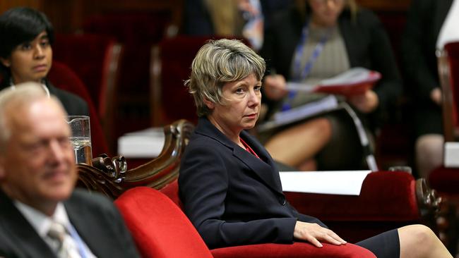 MLC Vanessa Goodwin during question time earlier this year. Picture: SAM ROSEWARNE