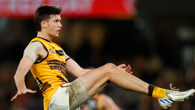 Mitch Lewis established himself as a vocal point down forward in 2022. The Hawks will be hoping his development will continue in 2023.