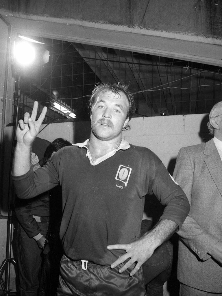 Wally Lewis in 1983.