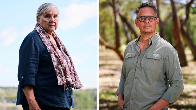 Uluru Dialogue co-chair Pat Anderson and Australia's first Indigenous treasurer, Ben Wyatt. Pictures: Rohan Thomson, Colin Murty