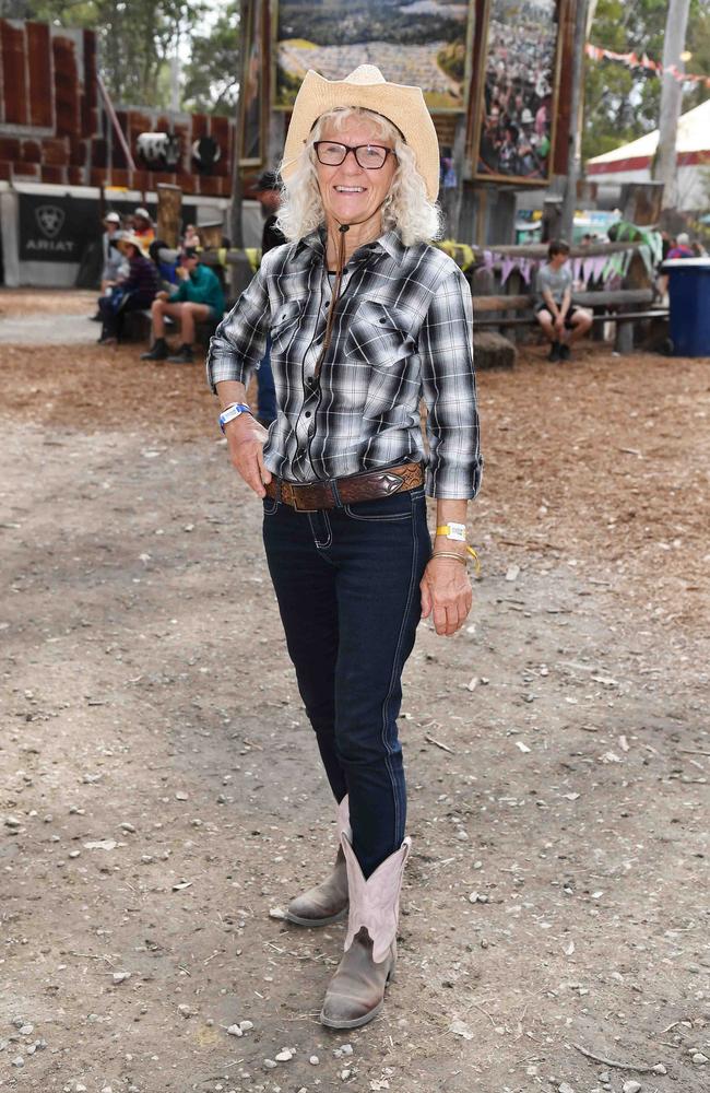 Gaye Palmby at Gympie Music Muster. Picture: Patrick Woods.