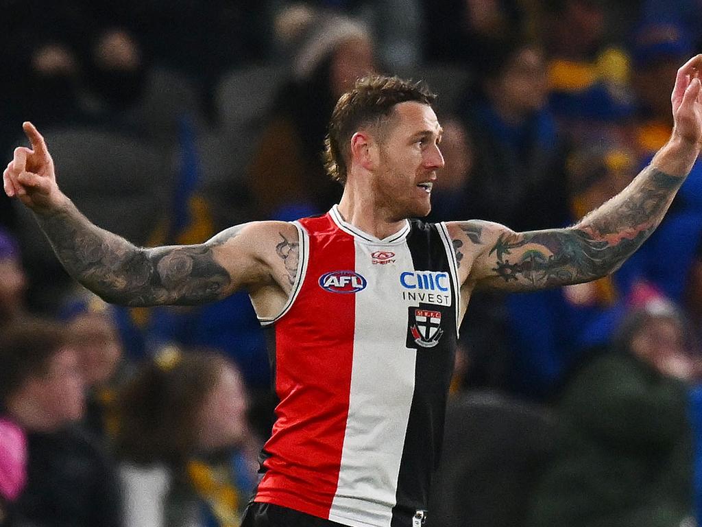 Tim Membrey dominated the Eagles. (Photo by Morgan Hancock/Getty Images)