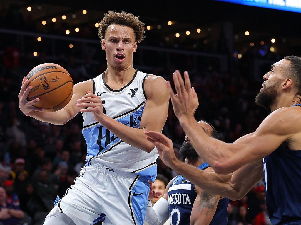 Dyson Daniels is currently leading the NBA in steals. Picture: Getty Images via AFP