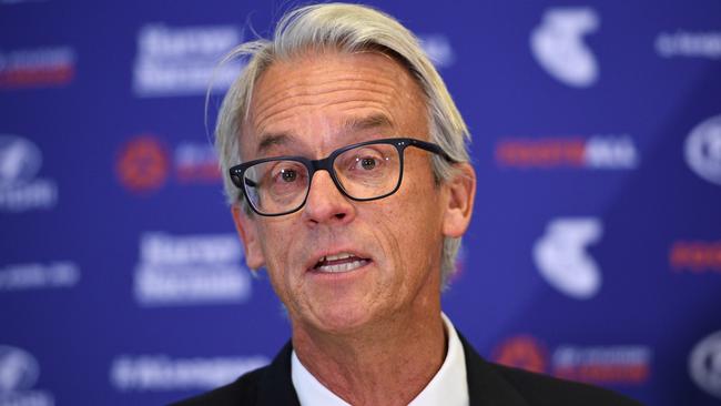 David Gallop kept some perspective on the process. (AAP Image/Dan Himbrechts) 