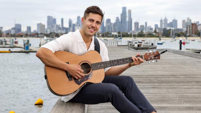 Lachie Gill will be playing at Memo Music Hall in St Kilda. Picture: Ian Currie