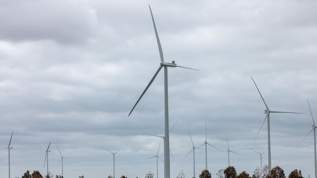 Three controversial wind farm projects have been given the green light by Environment Minister Tanya Plibersek. Picture: NewsWire/Nadir Kinani