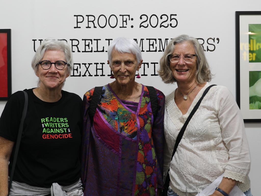 Kerry McIlroy, Jan Hynes and Anne Cole