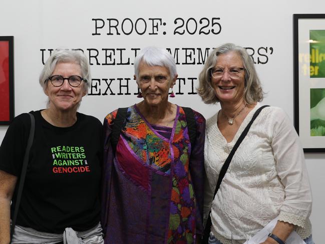 Kerry McIlroy, Jan Hynes and Anne Cole